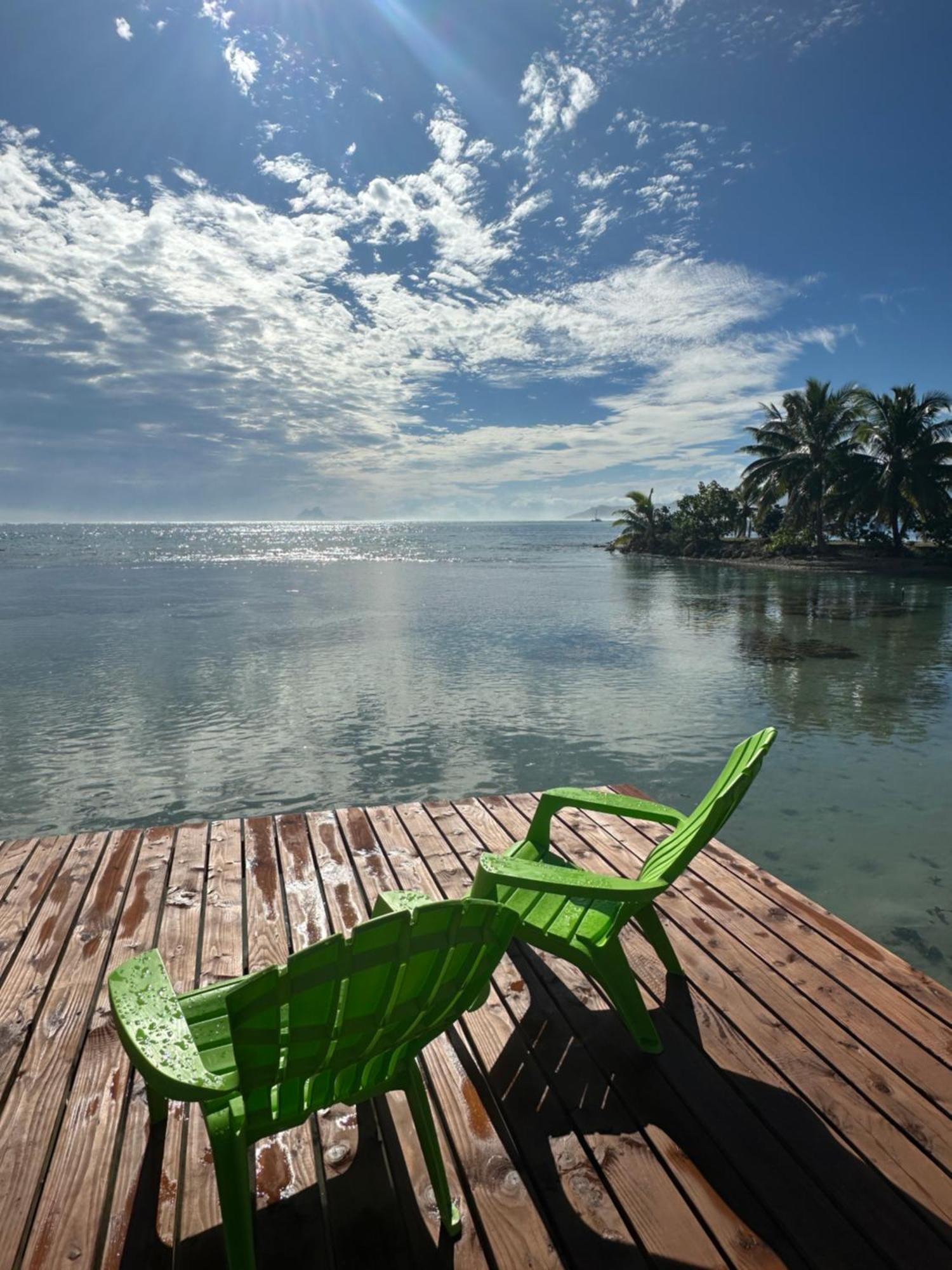 Bungalow Chez Josi, Bord De Mer Prive Tevaitoa Екстер'єр фото